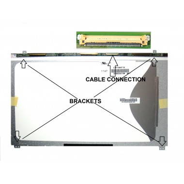 15.6" LED SLIM SCREEN FOR SAMSUNG NP SF511 LTN156AT19-W01